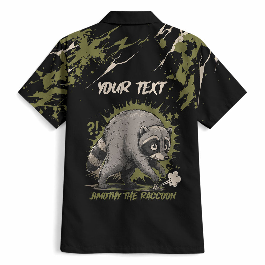 Personalized Raccoon Jimothy Meme Hawaiian Shirt What Am I Looking At