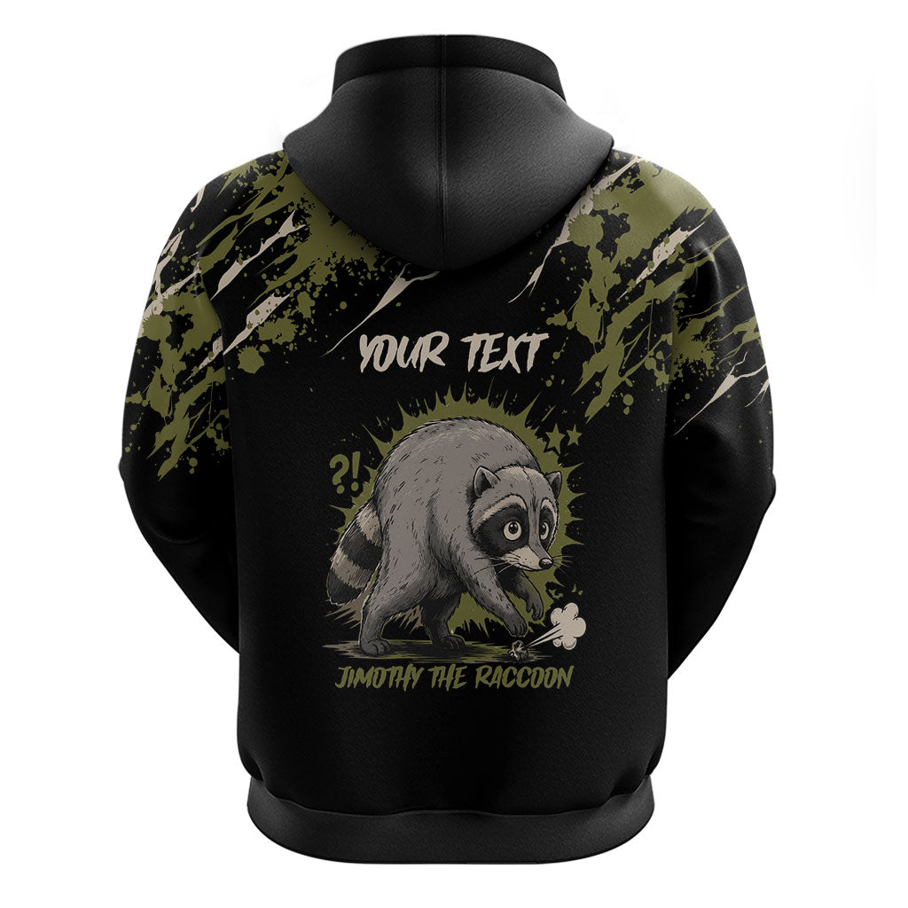 Personalized Raccoon Jimothy Meme Hoodie What Am I Looking At