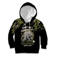 Personalized Raccoon Jimothy Meme Kid Hoodie What Am I Looking At