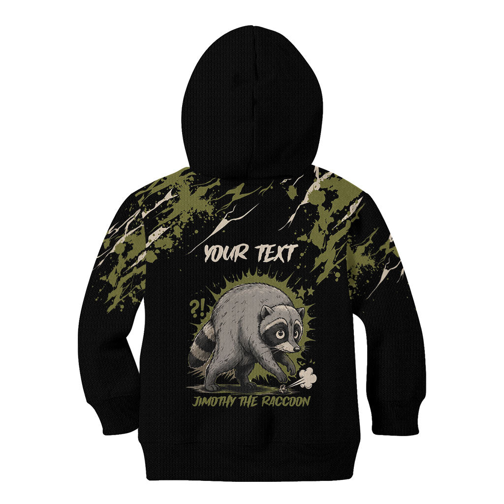 Personalized Raccoon Jimothy Meme Kid Hoodie What Am I Looking At