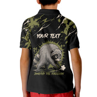 Personalized Raccoon Jimothy Meme Kid Polo Shirt What Am I Looking At