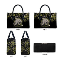 Raccoon Jimothy Meme Leather Bag What Am I Looking At