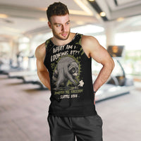 Personalized Raccoon Jimothy Meme Men Tank Top What Am I Looking At