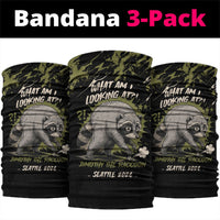 Raccoon Jimothy Meme Neck Gaiter What Am I Looking At