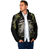 Personalized Raccoon Jimothy Meme Padded Jacket What Am I Looking At