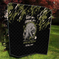 Raccoon Jimothy Meme Quilt What Am I Looking At