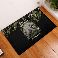 Raccoon Jimothy Meme Rubber Doormat What Am I Looking At
