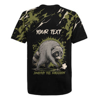 Personalized Raccoon Jimothy Meme Rugby Jersey What Am I Looking At