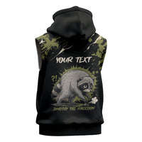 Personalized Raccoon Jimothy Meme Sleeveless Hoodie What Am I Looking At