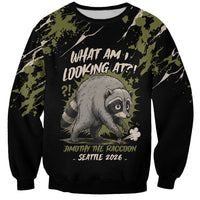 Personalized Raccoon Jimothy Meme Sweatshirt What Am I Looking At