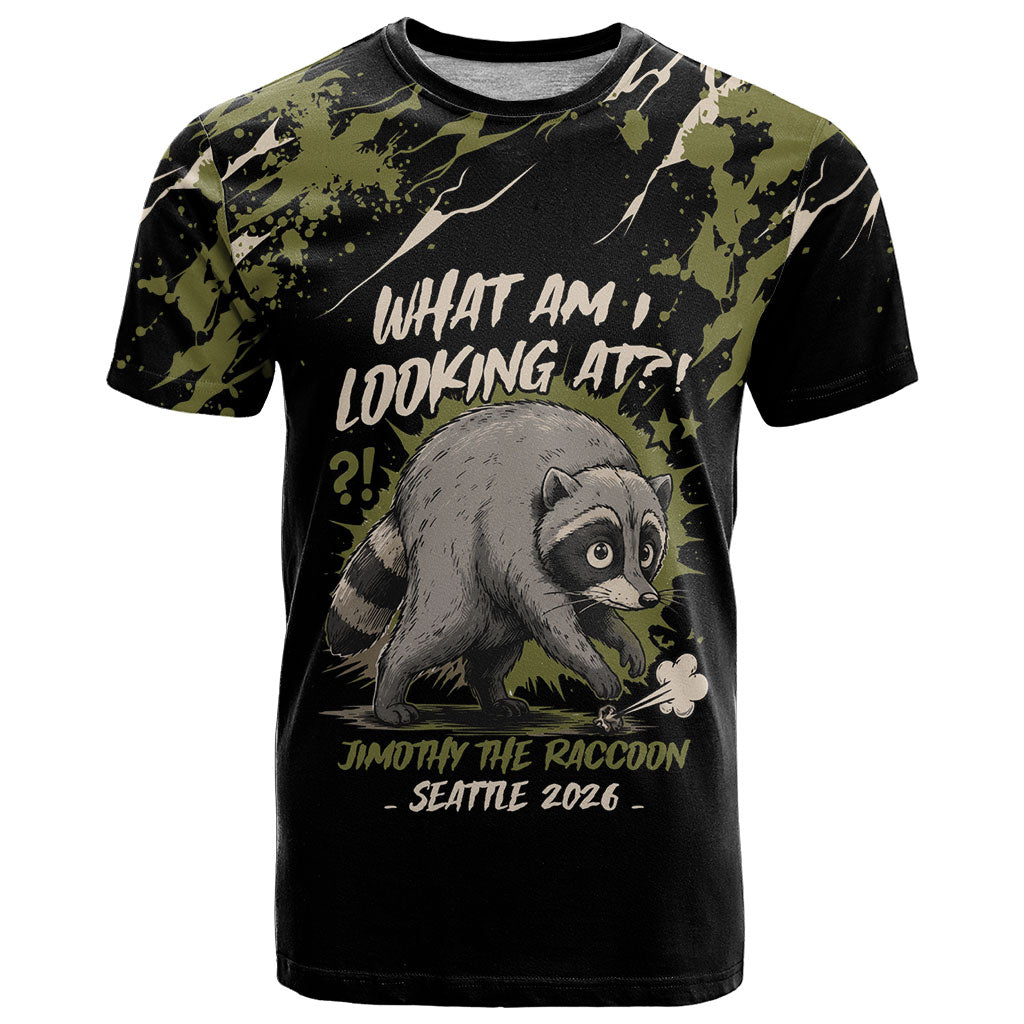 Personalized Raccoon Jimothy Meme T Shirt What Am I Looking At