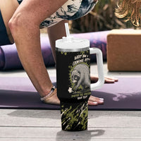 Personalized Raccoon Jimothy Meme Tumbler With Handle What Am I Looking At