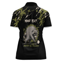 Personalized Raccoon Jimothy Meme Women Polo Shirt What Am I Looking At