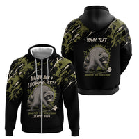Personalized Raccoon Jimothy Meme Zip Hoodie What Am I Looking At