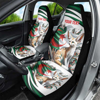 Algeria Fennec Fox Personalized Car Seat Cover with Algerian Culture and Nature LT9 - Wonder Print Shop