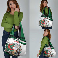 Algeria Fennec Fox Personalized Grocery Bag with Algerian Culture and Nature