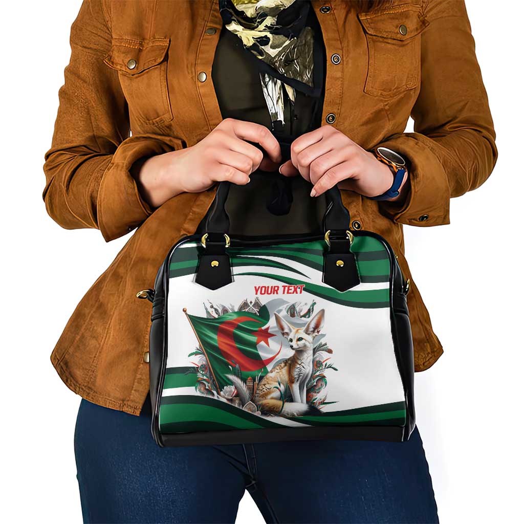 Algeria Fennec Fox Personalized Shoulder Handbag with Algerian Culture and Nature