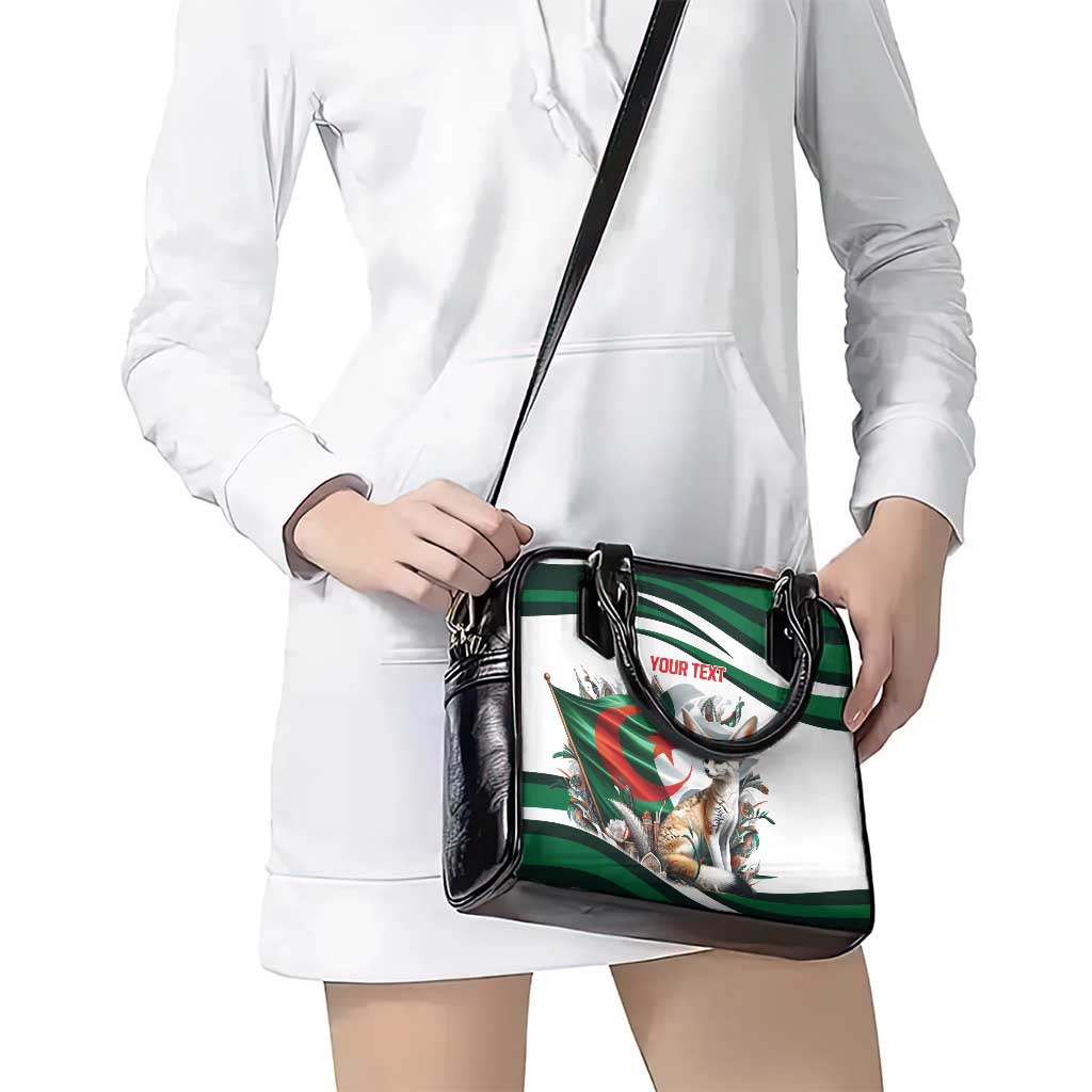 Algeria Fennec Fox Personalized Shoulder Handbag with Algerian Culture and Nature