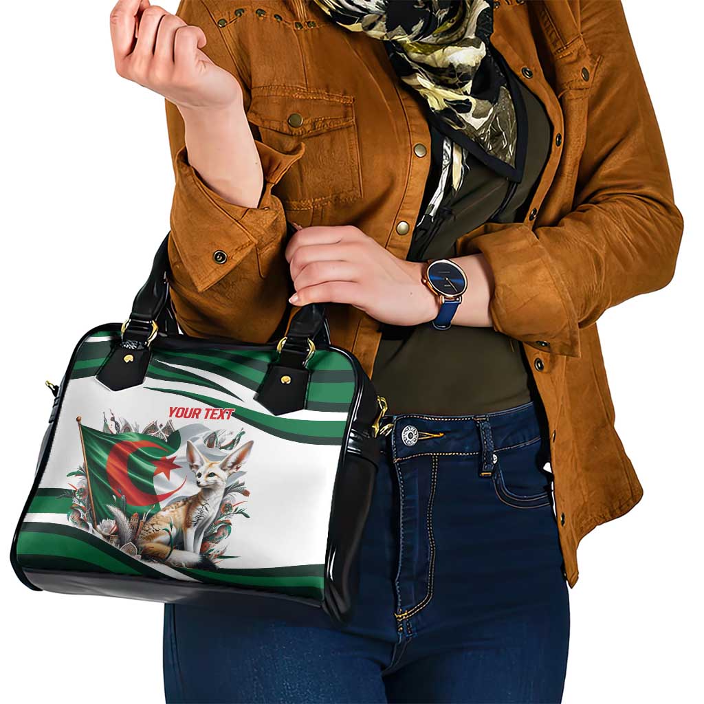 Algeria Fennec Fox Personalized Shoulder Handbag with Algerian Culture and Nature