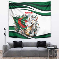 Algeria Fennec Fox Personalized Tapestry with Algerian Culture and Nature - Wonder Print Shop