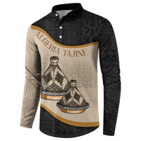Algeria Tajine Dish Personalized Button Sweatshirt with African Tribal Pattern LT9 - Wonder Print Shop