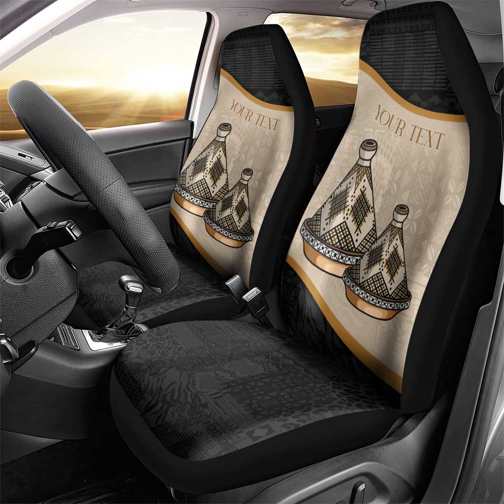 Algeria Tajine Dish Personalized Car Seat Cover with African Tribal Pattern LT9 - Wonder Print Shop