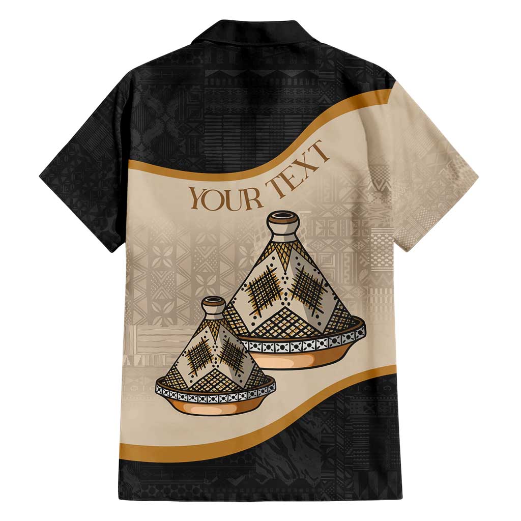 Algeria Tajine Dish Personalized Family Matching Short Sleeve Bodycon Dress and Hawaiian Shirt with African Tribal Pattern - Wonder Print Shop