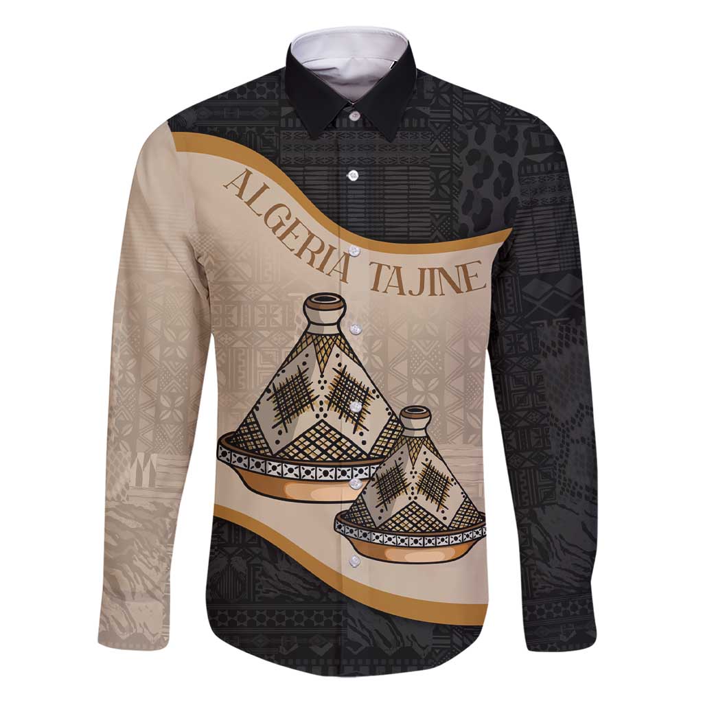 Algeria Tajine Dish Personalized Family Matching Short Sleeve Bodycon Dress and Hawaiian Shirt with African Tribal Pattern - Wonder Print Shop