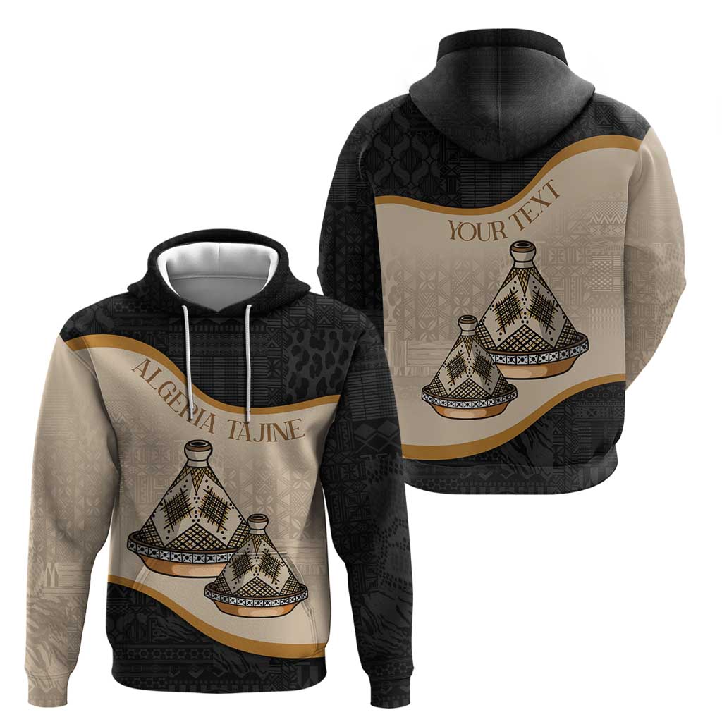 Algeria Tajine Dish Personalized Hoodie with African Tribal Pattern - Wonder Print Shop