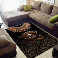Egypt Eyes Of Horus Area Rug with Egyptian Hieroglyphs LT9 - Wonder Print Shop