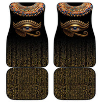 Egypt Eyes Of Horus Car Mats with Egyptian Hieroglyphs LT9 - Wonder Print Shop