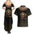 Egypt Eyes Of Horus Couples Matching Summer Maxi Dress and Hawaiian Shirt with Egyptian Hieroglyphs LT9 - Wonder Print Shop