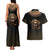 Egypt Eyes Of Horus Couples Matching Tank Maxi Dress and Hawaiian Shirt with Egyptian Hieroglyphs LT9 - Wonder Print Shop