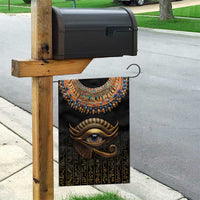 Egypt Eyes Of Horus Garden Flag with Egyptian Hieroglyphs - Wonder Print Shop