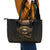 Egypt Eyes Of Horus Leather Tote Bag with Egyptian Hieroglyphs - Wonder Print Shop
