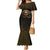 Egypt Eyes Of Horus Mermaid Dress with Egyptian Hieroglyphs - Wonder Print Shop