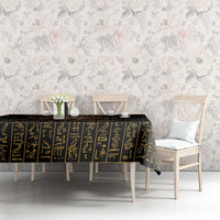 Egypt Eyes Of Horus Tablecloth with Egyptian Hieroglyphs - Wonder Print Shop