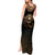 Egypt Eyes Of Horus Tank Maxi Dress with Egyptian Hieroglyphs - Wonder Print Shop