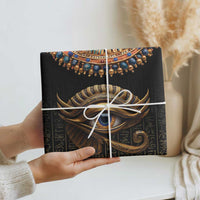 Egypt Eyes Of Horus Wrapping Paper Egyptian Hieroglyphs - Wonder Print Shop