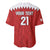 Custom Bahrain Cricket Baseball Jersey Coat of arms of Bahrain with Sporty Pattern LT9 - Wonder Print Shop