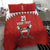 Custom Bahrain Cricket Bedding Set Coat of arms of Bahrain with Sporty Pattern LT9 - Wonder Print Shop