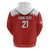 Custom Bahrain Cricket Hoodie Coat of arms of Bahrain with Sporty Pattern - Wonder Print Shop