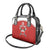 Custom Bahrain Cricket Shoulder Handbag Coat of arms of Bahrain with Sporty Pattern