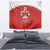 Custom Bahrain Cricket Tapestry Coat of arms of Bahrain with Sporty Pattern - Wonder Print Shop