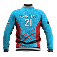 Custom Kuwait Cricket Baseball Jacket Kuwayt Sporty Pattern LT9 - Wonder Print Shop