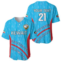 Custom Kuwait Cricket Baseball Jersey Kuwayt Sporty Pattern LT9 - Wonder Print Shop