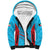 Custom Kuwait Cricket Sherpa Hoodie Kuwayt Sporty Pattern - Wonder Print Shop