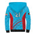 Custom Kuwait Cricket Sherpa Hoodie Kuwayt Sporty Pattern - Wonder Print Shop