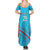 Custom Kuwait Cricket Summer Maxi Dress Kuwayt Sporty Pattern - Wonder Print Shop