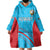Custom Kuwait Cricket Wearable Blanket Hoodie Kuwayt Sporty Pattern - Wonder Print Shop